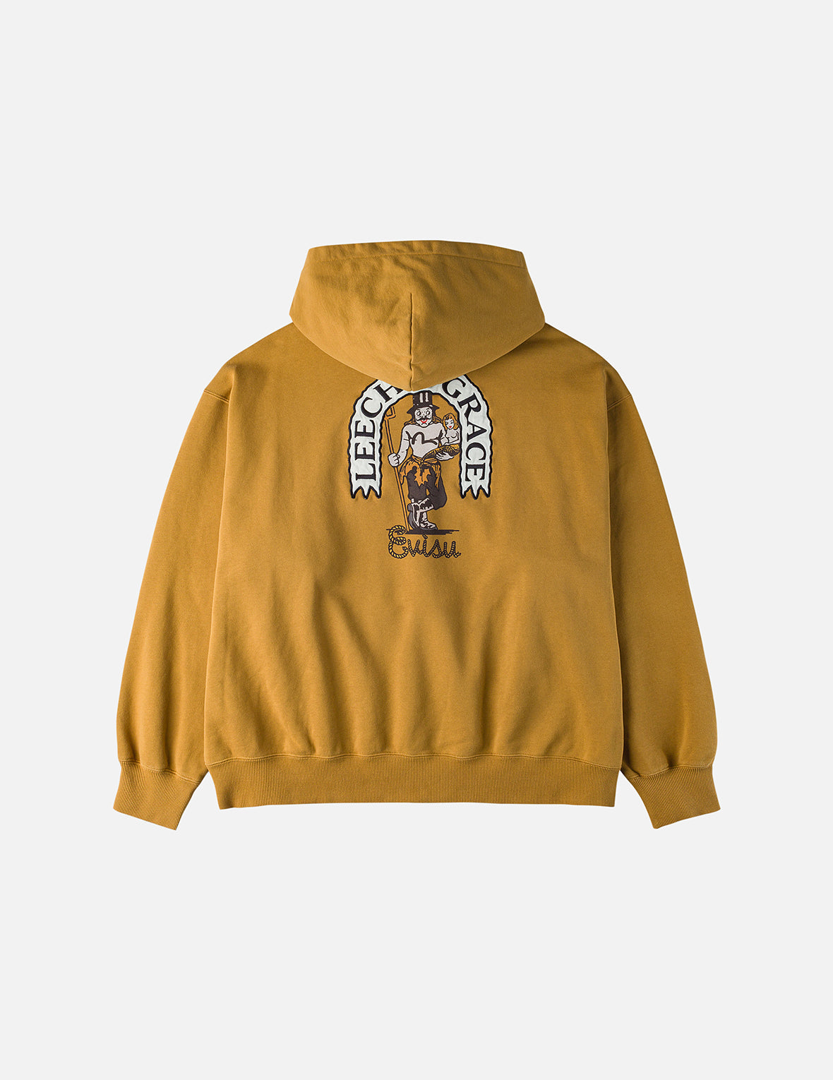 American Ebisu and Seagull Print Relax Fit Hoodie